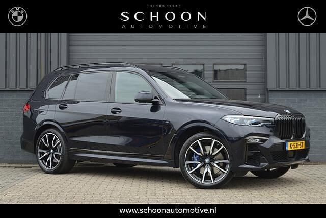 Zwart, metallic lak Gebruikt 2019 BMW X7 Executive SUV | € 64.950 (Eerlijke prijs) - Afbeelding 1/3