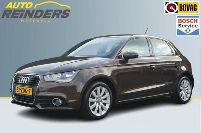 Bruin Gebruikt 2012 Audi A1 Sportback Ambition Hatchback | € 9.900 (Goede deal) - Afbeelding 1/4