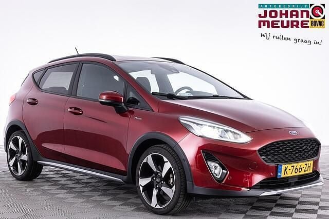 Rood Occasion 2021 Ford Fiesta Active X Hatchback | € 16.990 (Eerlijke prijs) - Afbeelding 1/4