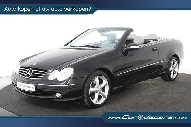 Zwart Gebruikt 2005 Mercedes 320 Avantgarde Cabriolet | € 9.850 (Eerlijke prijs) - Afbeelding 1/4