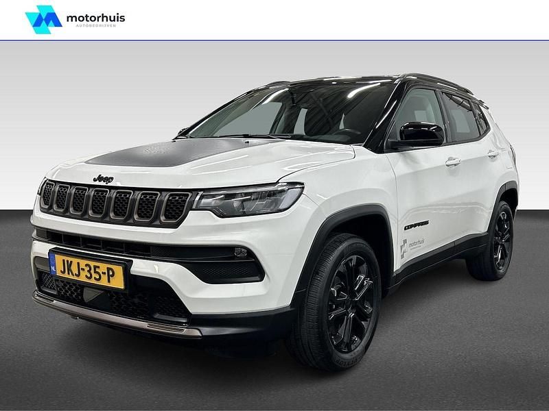 Wit Gebruikt 2022 Jeep Compass SUV | € 25.445 (Goede deal) - Afbeelding 1/4