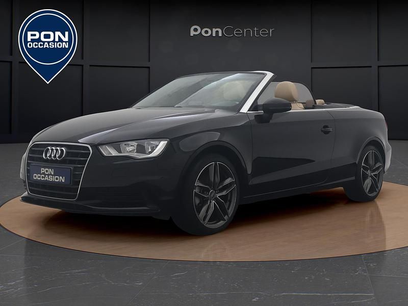 Zwart Gebruikt 2015 Audi A3 Cabriolet Ambition Cabriolet | € 16.950 (Eerlijke prijs) - Afbeelding 1/3