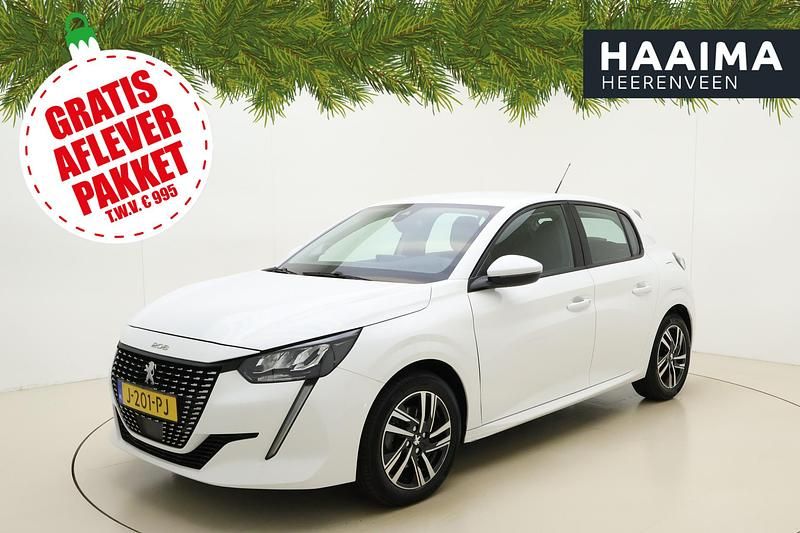 Wit Gebruikt 2020 Peugeot 208 Allure Hatchback | € 16.950 (Iets duurder) - Afbeelding 1/4