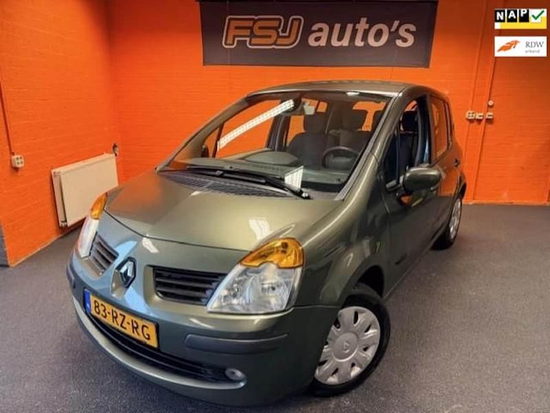Groen (metallic) Gebruikt 2005 Renault Modus Luxe MPV | € 1.950 (Goede deal) - Afbeelding 1/4
