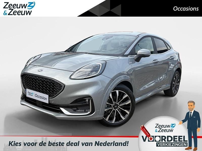 Grijs Gebruikt 2022 Ford Puma Gen-E ST-Line SUV | € 24.660 (Eerlijke prijs) - Afbeelding 1/4