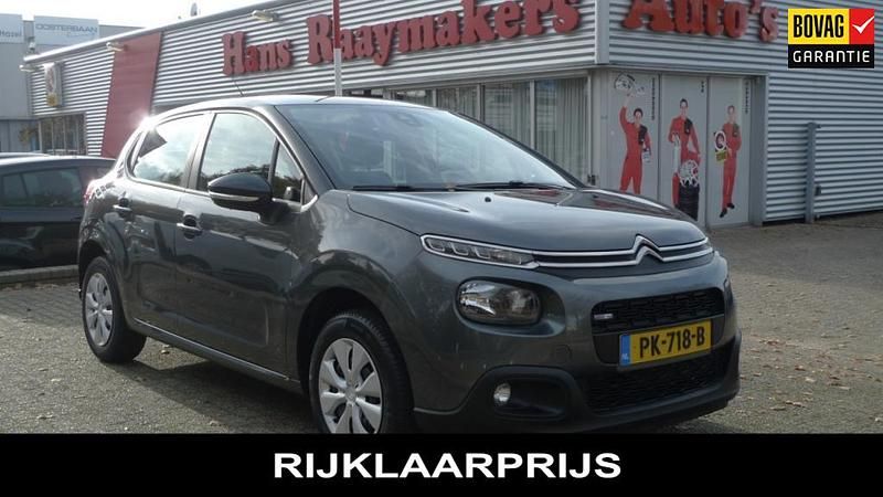 Grijs Gebruikt 2017 Citroën C3 Feel Hatchback | € 8.600 (Iets duurder) - Afbeelding 1/1