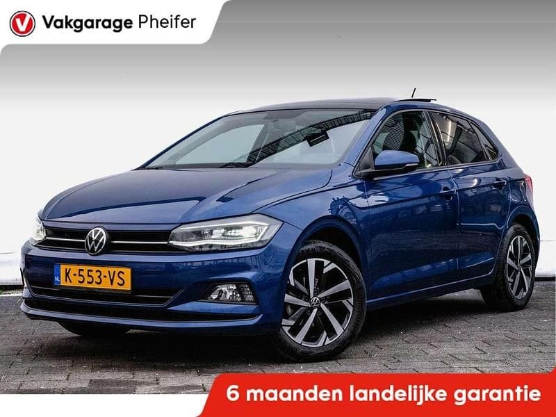 Blauw Occasion 2021 VW Polo Comfortline Hatchback | € 14.740 (Eerlijke prijs) - Afbeelding 1/3