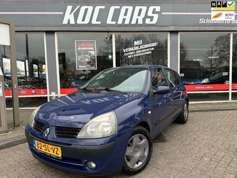 Blauw Gebruikt 2006 Renault Clio II Campus Hatchback | € 1.750 (Eerlijke prijs) - Afbeelding 1/4