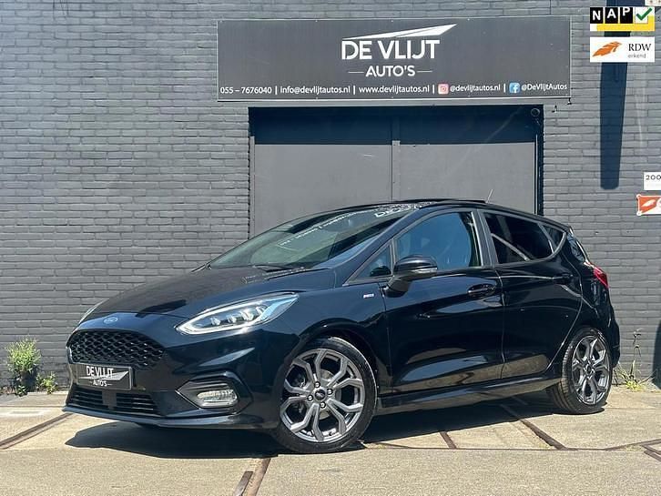 Zwart Occasion 2019 Ford Fiesta ST-Line Hatchback | € 14.499 (Duur) - Afbeelding 1/4