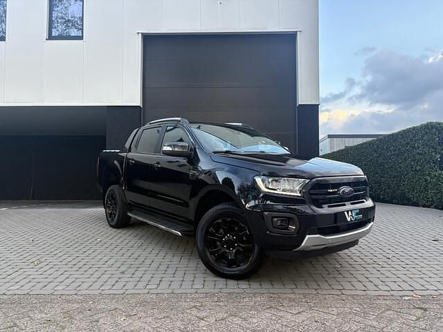 Zwart Gebruikt 2021 Ford Ranger Wildtrack Pickup | € 27.950 (Eerlijke prijs) - Afbeelding 1/4