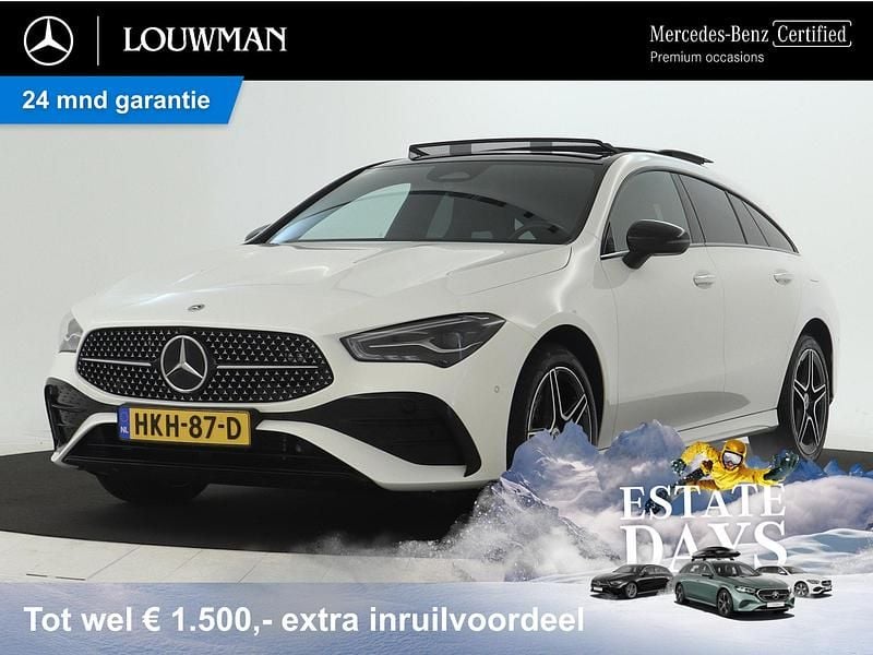 Wit Occasion 2024 Mercedes E250 AMG line Stationwagen | € 38.945 (Eerlijke prijs) - Afbeelding 1/3