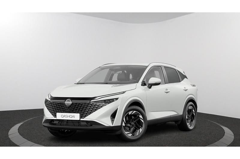 Pearl white (wit metallic) Nieuw 2024 Nissan Qashqai N-Connecta SUV | € 45.007 - Afbeelding 1/2