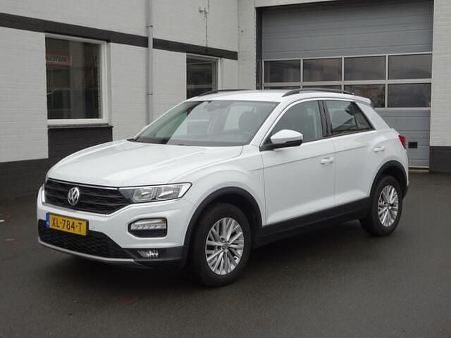 Wit Gebruikt 2019 VW T-Roc Style SUV | € 17.950 (Super prijs) - Afbeelding 1/4