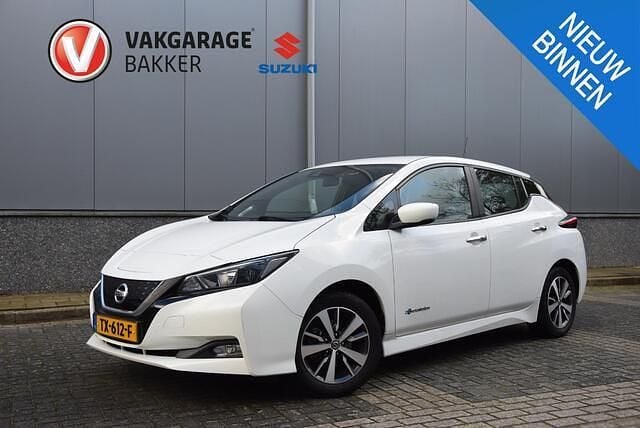 Wit Gebruikt 2018 Nissan Leaf Acenta Hatchback | € 8.450 (Goede deal) - Afbeelding 1/4
