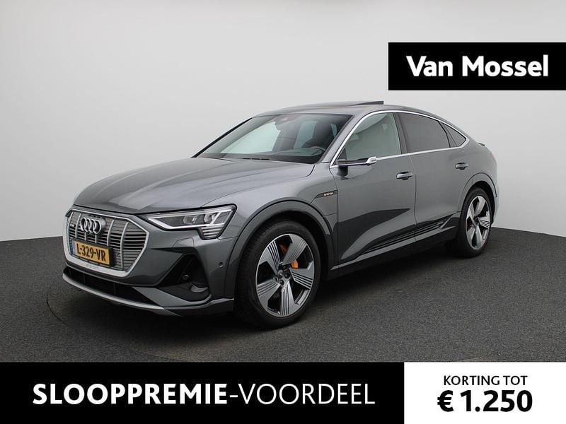 Grijs Occasion 2020 Audi e-tron SUV | € 29.900 (Super prijs) - Afbeelding 1/4