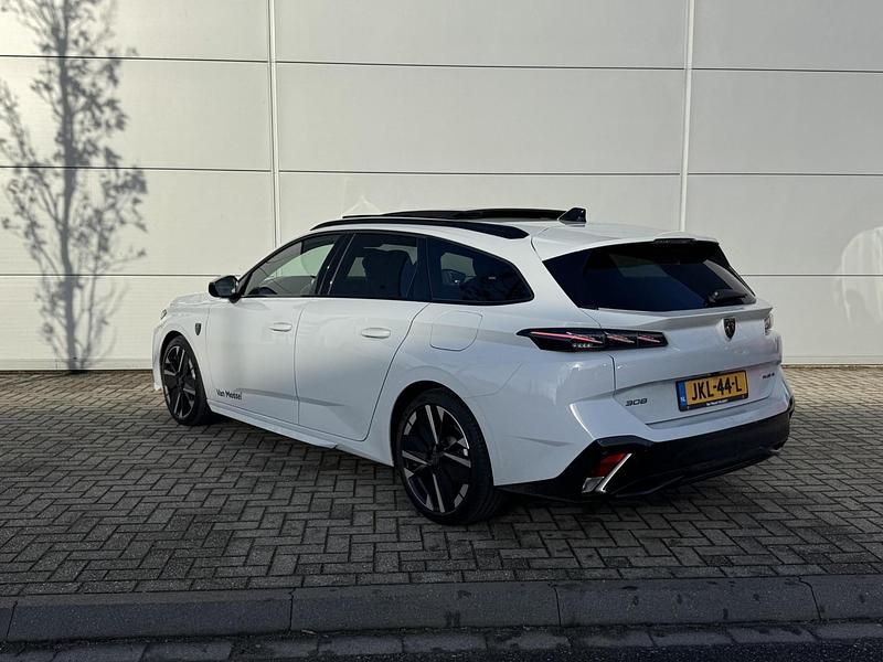 Nieuw Peugeot 308 SW GT 194 PK (142 kW) 2025 Wit Stationwagen