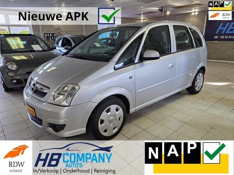 Grijs Gebruikt 2009 Opel Meriva Edition MPV | € 2.999 (Eerlijke prijs) - Afbeelding 1/3
