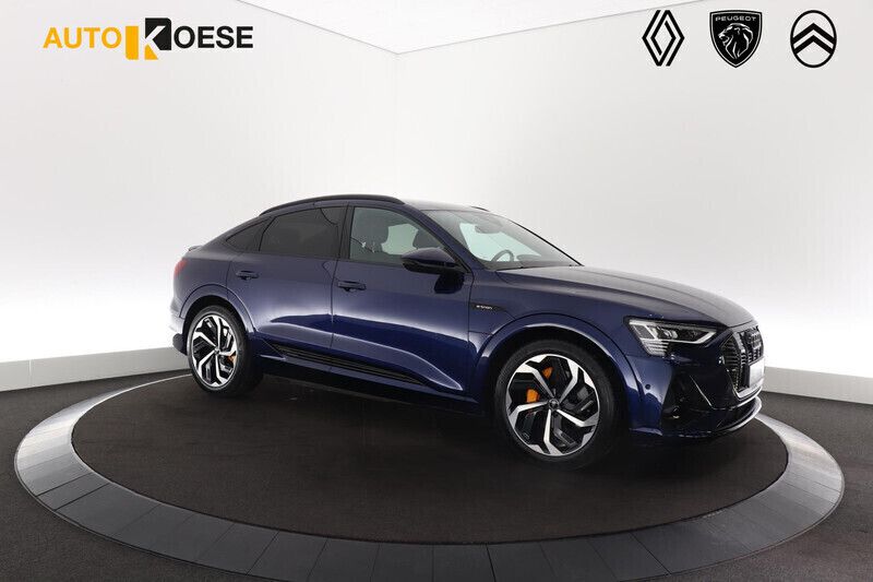 Blauw Gebruikt 2021 Audi e-tron S-Line SUV | € 46.795 (Duur) - Afbeelding 1/4