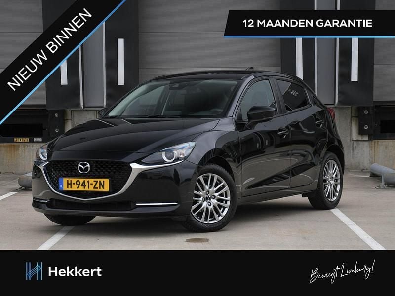 Zwart Gebruikt 2020 Mazda 2 Luxury Hatchback | € 14.995 (Eerlijke prijs) - Afbeelding 1/4