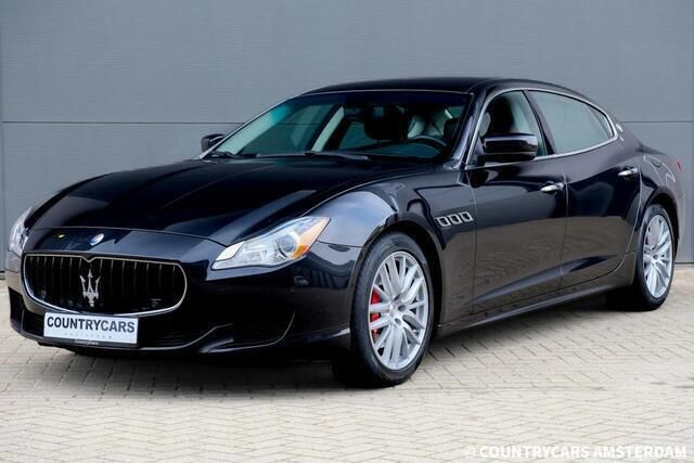 Zwart Gebruikt 2014 Maserati Quattroporte Sedan | € 27.900 - Afbeelding 1/4