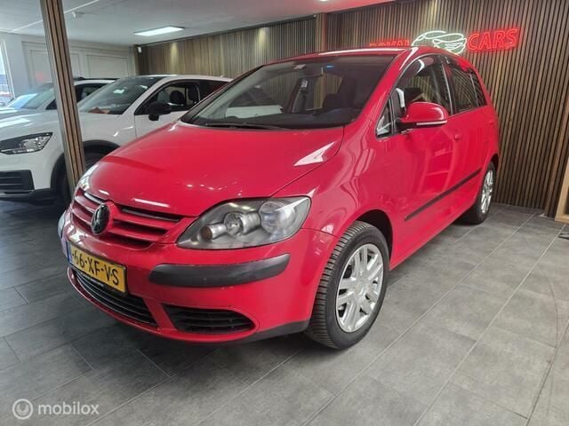 Rood Gebruikt 2007 VW Golf Plus Comfortline MPV | € 1.990 (Super prijs) - Afbeelding 1/4