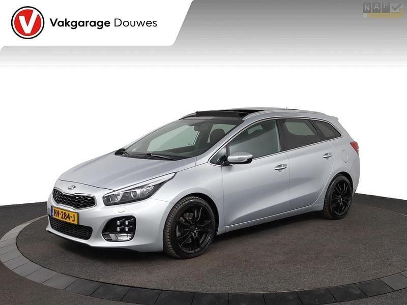 Grijs Gebruikt 2016 Kia Ceed GT-Line Stationwagen | € 11.850 (Eerlijke prijs) - Afbeelding 1/4
