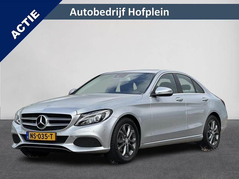 Grijs Gebruikt 2016 Mercedes C180 Prestige Sedan | € 19.445 (Goede deal) - Afbeelding 1/4