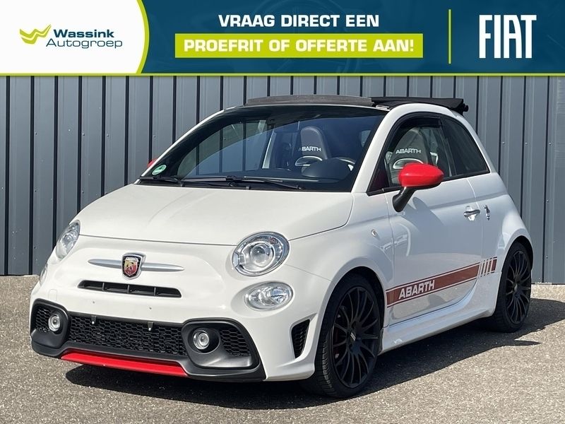 Wit Gebruikt 2019 Abarth 595C Turismo Cabriolet | € 22.935 (Eerlijke prijs) - Afbeelding 1/4