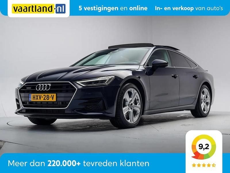 Blauw Gebruikt 2020 Audi A7 Sportback Proline Hatchback | € 42.445 (Super prijs) - Afbeelding 1/4