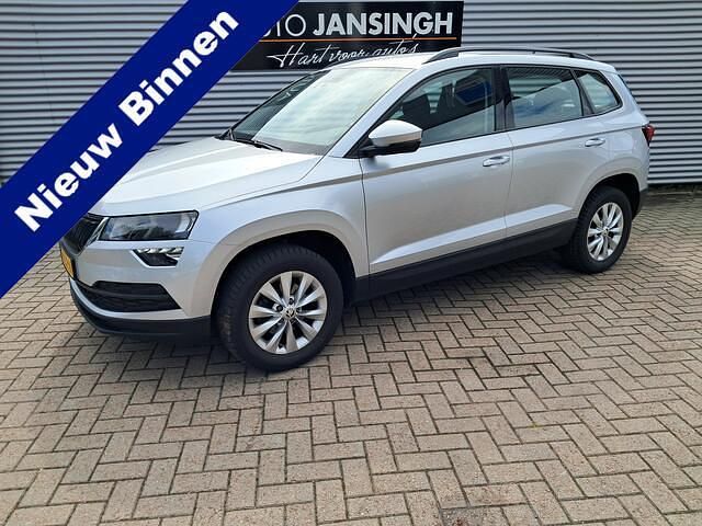 Grijs, metallic lak Gebruikt 2019 Skoda Karoq Ambition SUV | € 17.900 (Eerlijke prijs) - Afbeelding 1/4