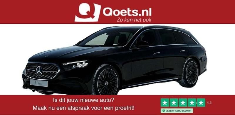 Zwart Gebruikt 2025 Mercedes E300 AMG line Stationwagen | € 62.950 (Goede deal) - Afbeelding 1/4