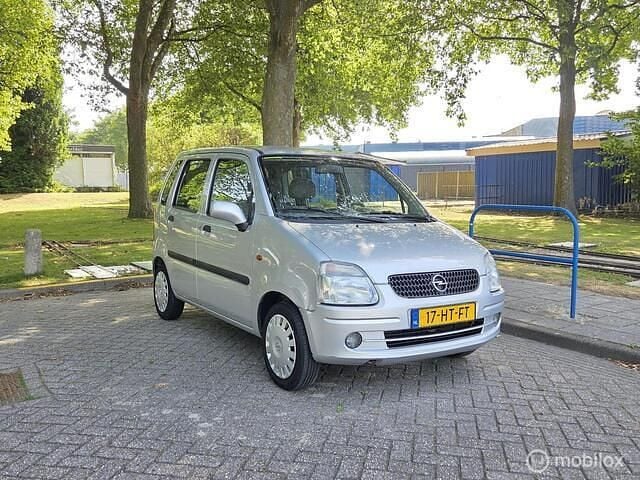 Grijs Gebruikt 2001 Opel Agila Comfort Hatchback | € 795 (Eerlijke prijs) - Afbeelding 1/4
