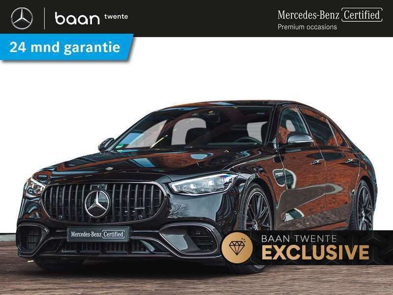 Zwart, metallic lak Gebruikt 2024 Mercedes S63 AMG AMG Sedan | € 259.750 - Afbeelding 1/4