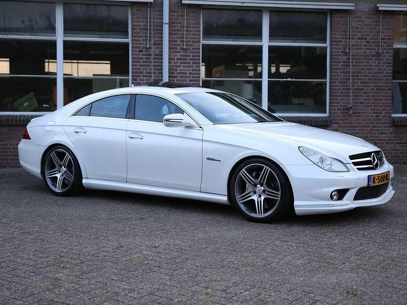 Wit Gebruikt 2009 Mercedes CLS63 AMG AMG Sedan | € 31.750 - Afbeelding 1/4
