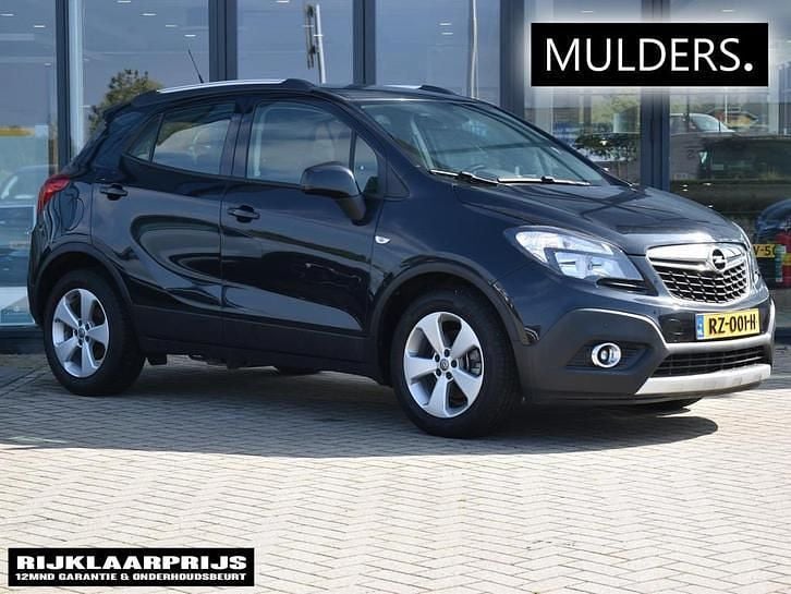 Zwart Gebruikt 2016 Opel Mokka Innovation SUV | € 12.935 (Eerlijke prijs) - Afbeelding 1/4