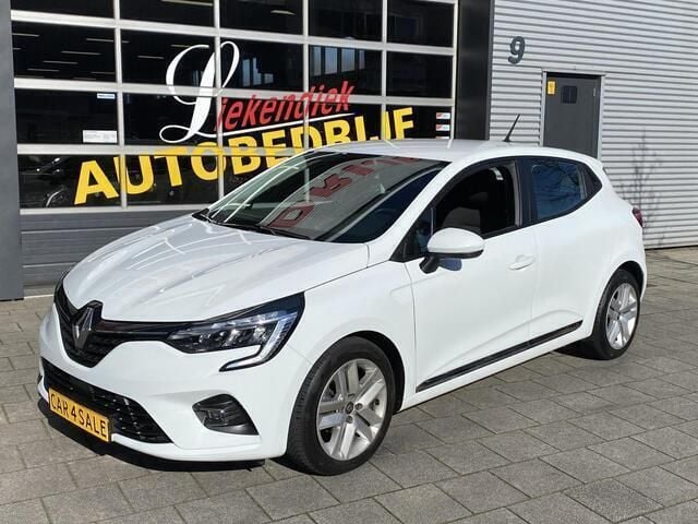Wit Gebruikt 2021 Renault Clio V Business Hatchback | € 13.750 (Super prijs) - Afbeelding 1/4