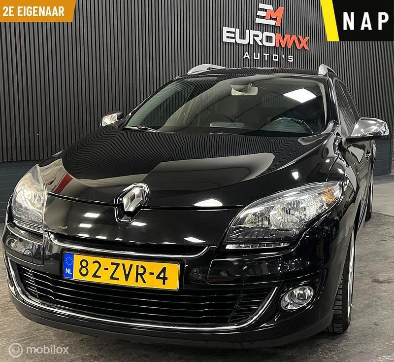 Zwart Gebruikt 2013 Renault Mégane GT Line GT-Line Stationwagen | € 4.999 (Eerlijke prijs) - Afbeelding 1/3