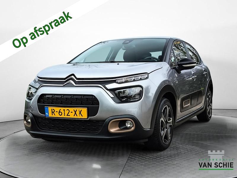 Grijs Gebruikt 2022 Citroën C3 PureTech Hatchback | € 14.900 (Eerlijke prijs) - Afbeelding 1/4