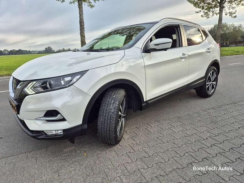 Wit Occasion 2019 Nissan Qashqai N-Connecta SUV | € 13.250 (Super prijs) - Afbeelding 1/4