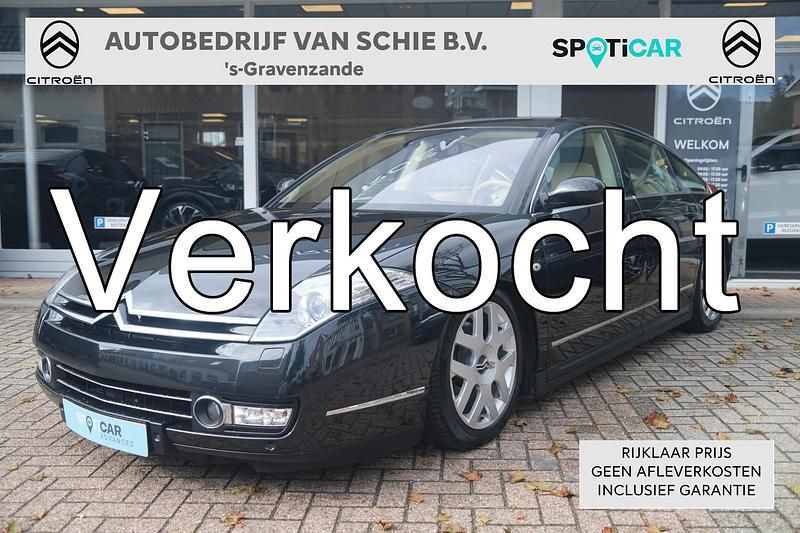 Zwart Gebruikt 2006 Citroën C6 Exclusive Sedan | € 15.950 (Duur) - Afbeelding 1/4