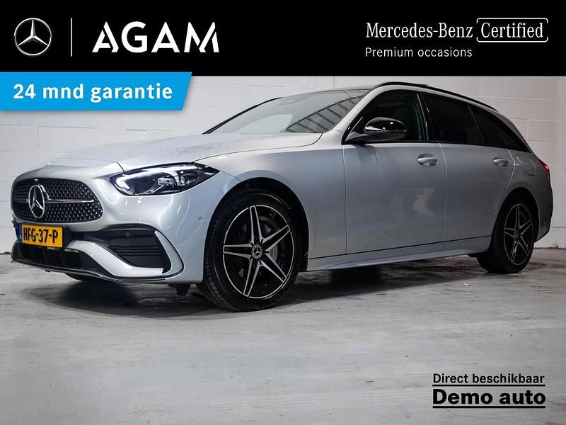 Grijs Gebruikt 2025 Mercedes C300 AMG line Stationwagen | € 51.950 (Goede deal) - Afbeelding 1/4