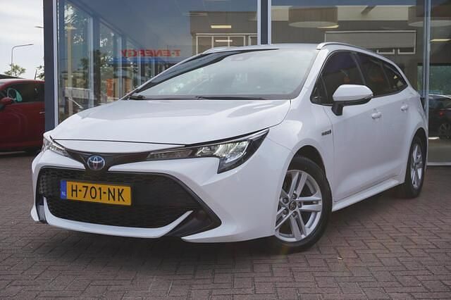 Wit Gebruikt 2020 Toyota Corolla Business Edition Stationwagen | € 16.999 (Goede deal) - Afbeelding 1/4