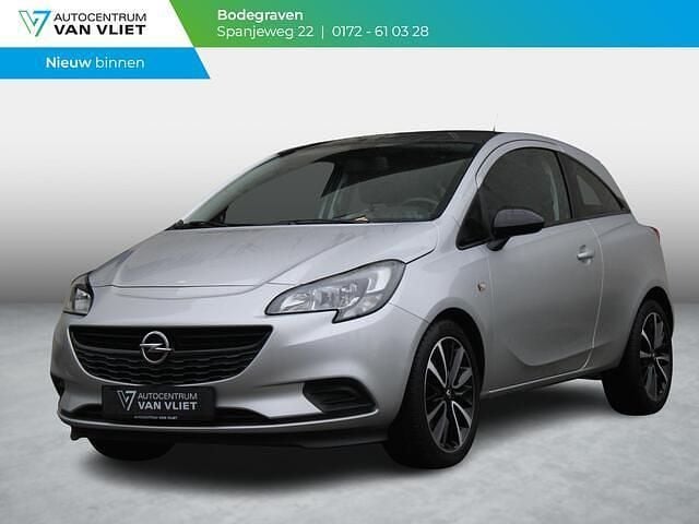 Grijs Gebruikt 2018 Opel Corsa Edition Hatchback | € 10.400 (Eerlijke prijs) - Afbeelding 1/4