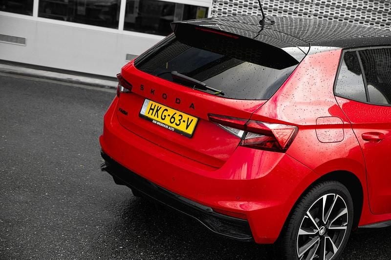 Occasion Skoda Fabia Monte Carlo 95 PK (69 kW) 2025 Rood Hatchback