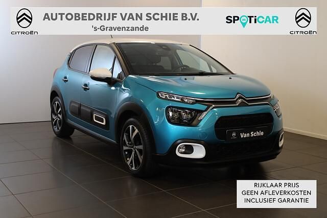 Blauw Occasion 2022 Citroën C3 Shine Hatchback | € 15.950 (Duur) - Afbeelding 1/4