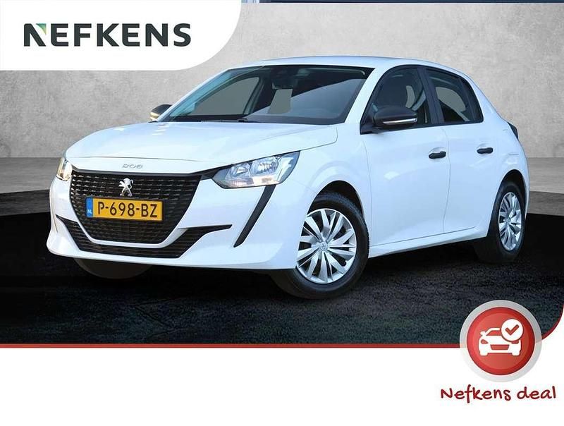 Wit Gebruikt 2022 Peugeot 208 Hatchback | € 12.480 (Goede deal) - Afbeelding 1/3