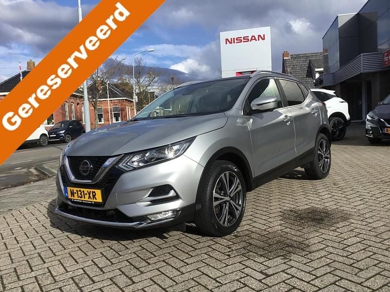 Grijs Gebruikt 2019 Nissan Qashqai N-Connecta SUV | € 17.950 (Eerlijke prijs) - Afbeelding 1/4