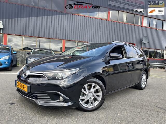 Zwart Gebruikt 2015 Toyota Auris Touring Sports Stationwagen | € 8.999 (Eerlijke prijs) - Afbeelding 1/4
