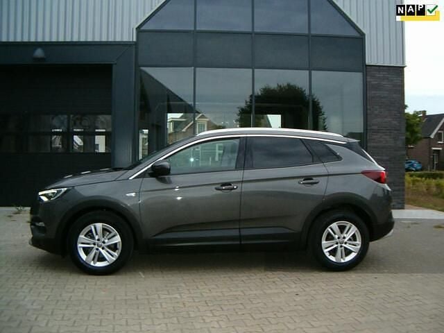 Grijs Gebruikt 2021 Opel Grandland X Business Elegance SUV | € 19.400 (Eerlijke prijs) - Afbeelding 1/4