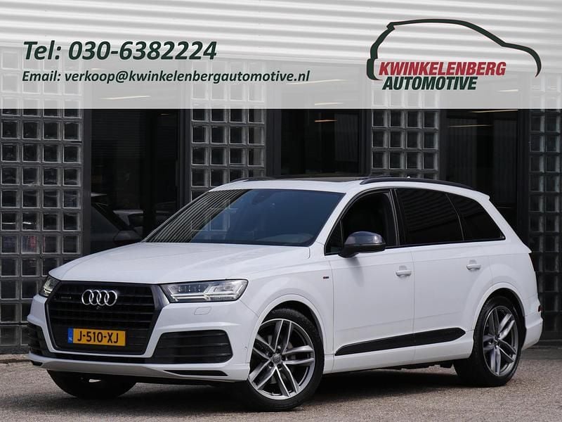 Wit Gebruikt 2017 Audi Q7 S-Line SUV | € 33.950 (Goede deal) - Afbeelding 1/4